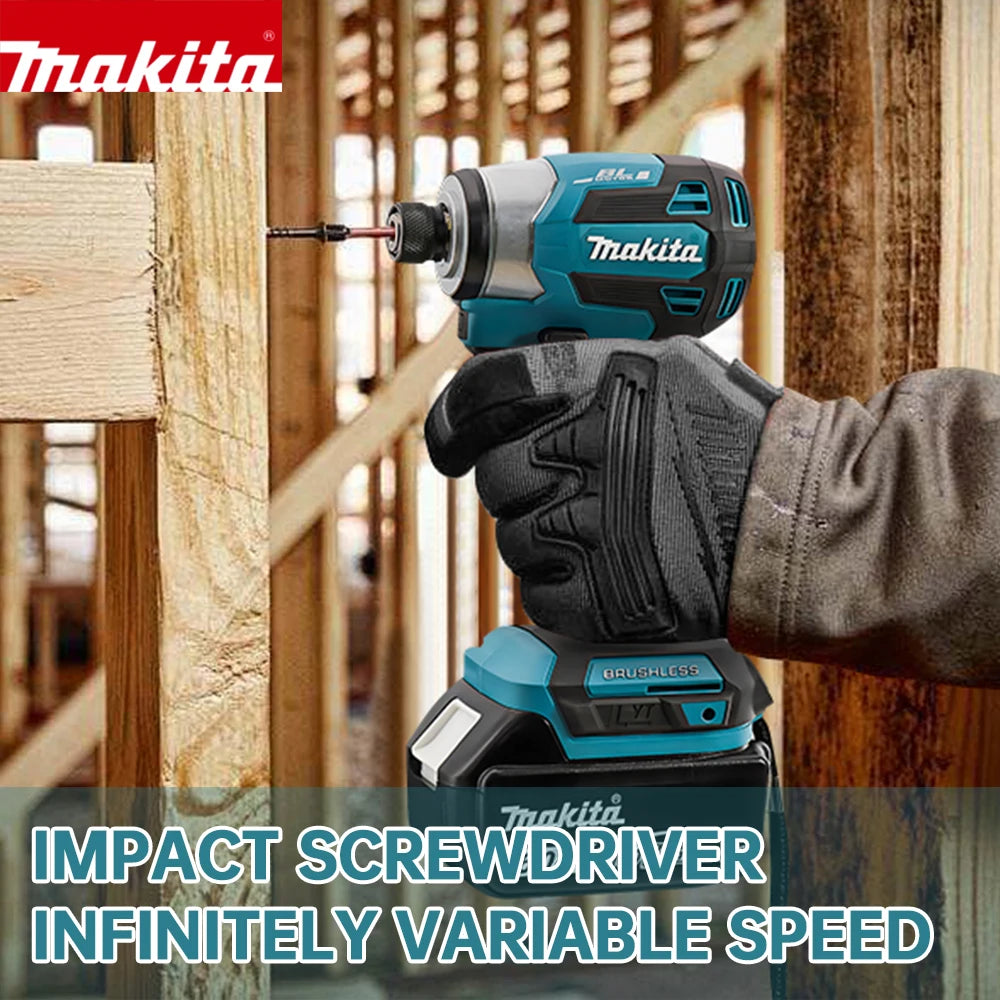 Makita DTD173 18V Brushless Cordless Impact Driver Power Tool