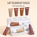4 Pcs Summer Sunday Mini Lip Butter Balm Set Moisturizing Vanilla Beige Brown Sugar Makeup Fast Ship Gift Kit