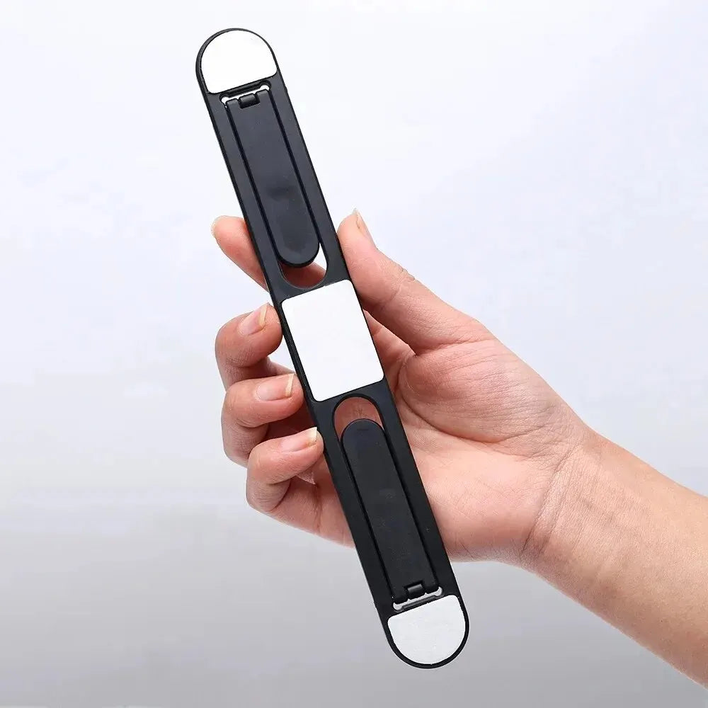 Adhesive Folding Plastic Laptop Stand for Desk Setups