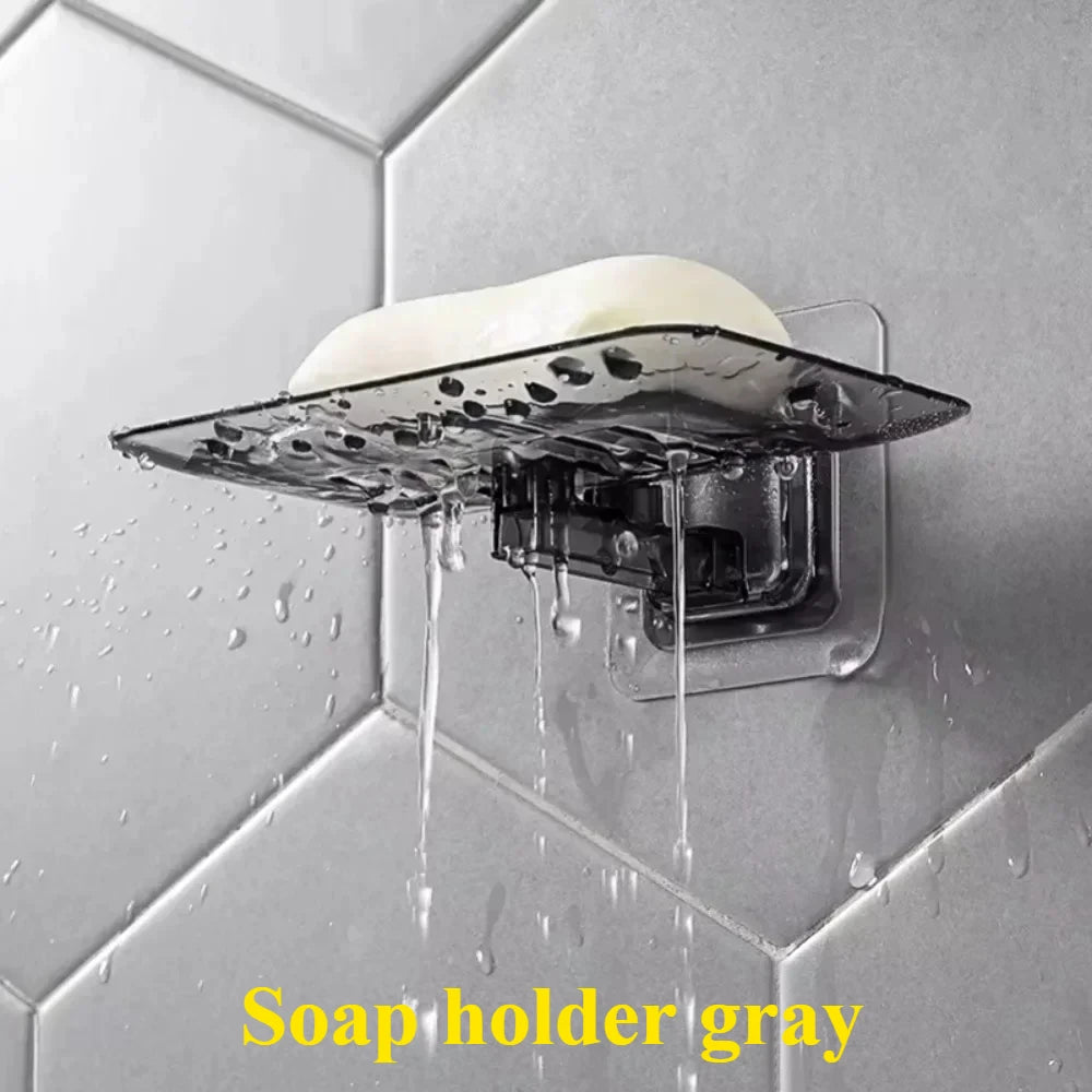 2025 New Shampoo Rack Bathroom Shelf Alloy Makeup Storage Organizer Shower Accessories No Drill Wall Corner Shelf