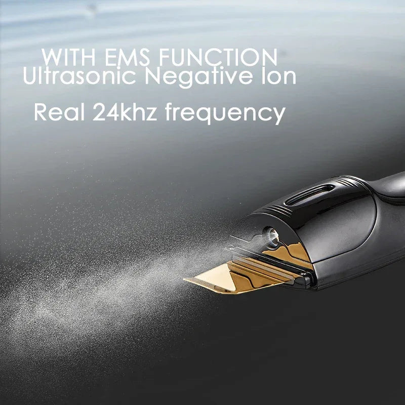 Ultrasonic Face Scrubber Facial Peeling Skin Scrubber Deep Facial Cleaning Spatula Acne Pore Ultrasonic Scrubber Facial Cleanser