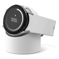 Compatible with Samsung Galaxy Watch 9 8 7 6 5 Charger Stand Holder Galaxy Watch 5 6 7 8 9 Pro Charger Silicone Stand White