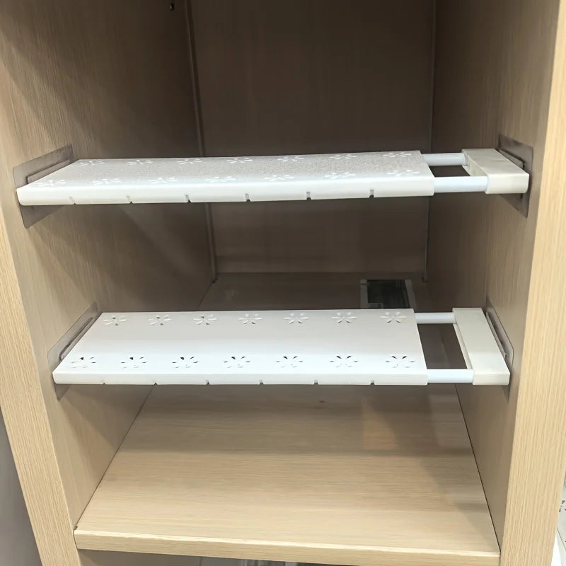 Extendable Cupboard Shelf for Organised Kitchen Storage