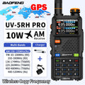 Baofeng UV-5RH PRO Walkie Talkie GPS Multi-Band AM/FM Type-C Wireless Copy Frequency - Dicrodelights