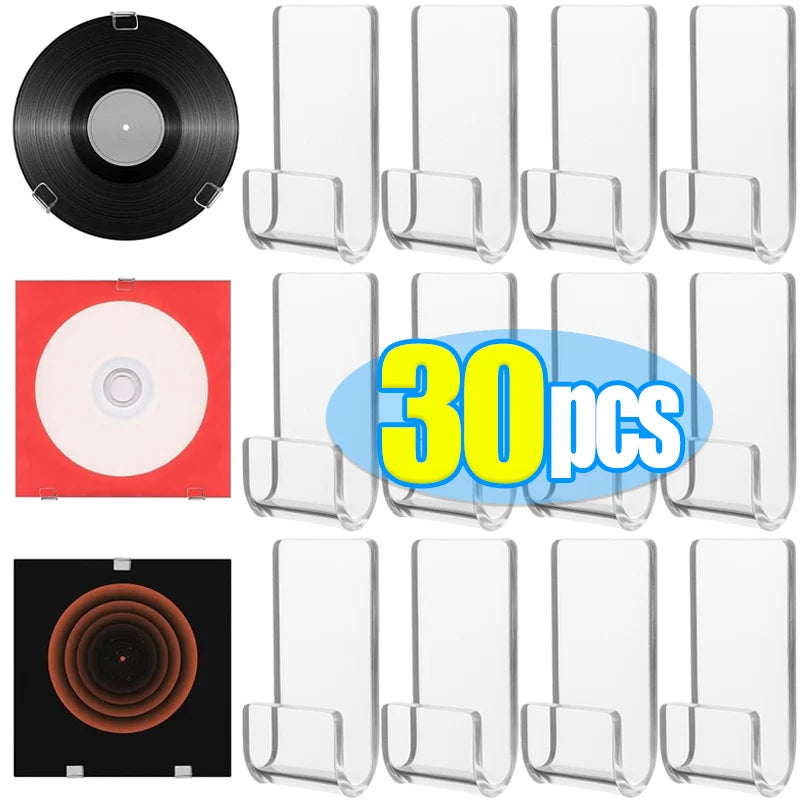 Self Adhesive Acrylic Vinyl Record Holder for Wall Display
