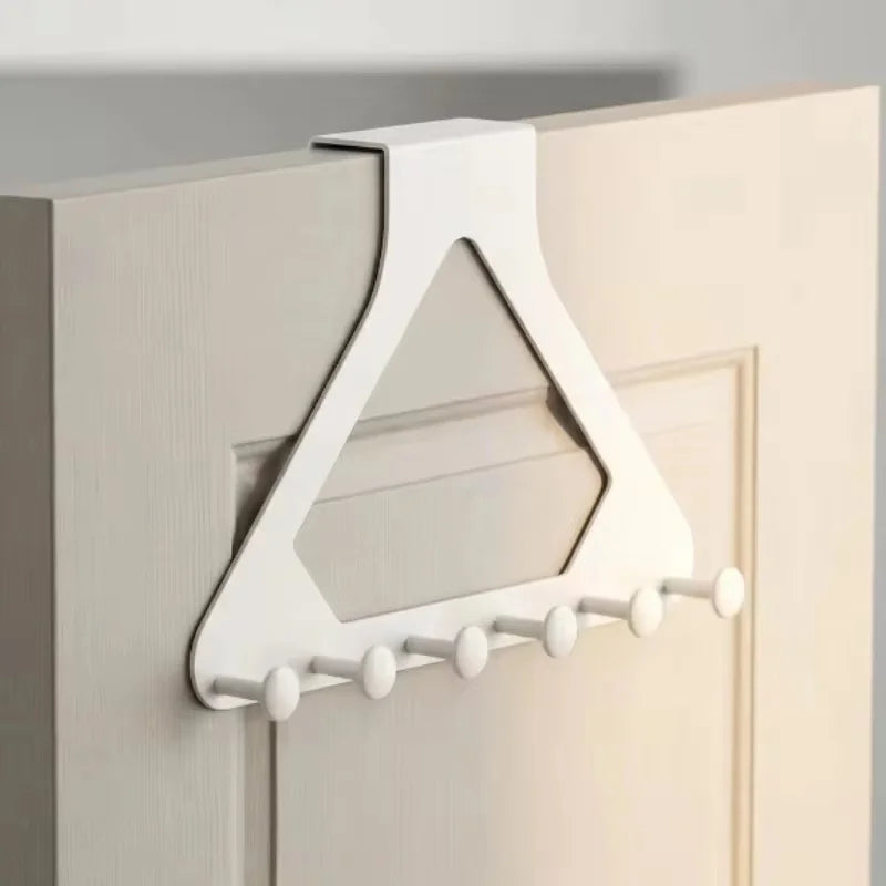 Six Peg Over Door Clothes Hanger for Bedroom Accessories