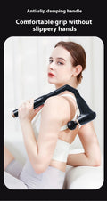 Fascia Gun Portable Massage Gun Deep Tissue With Extended Handle U-Shaped Back Massager Body Massager for Neck Shoulder Back Leg
