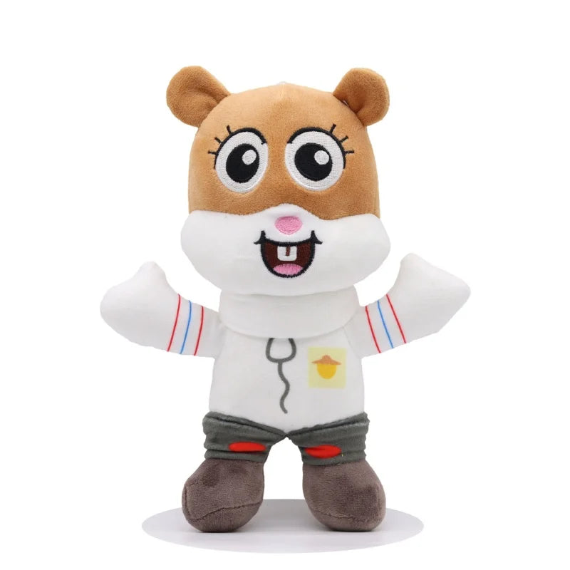 8inch/4inch SpongeBob Patrick Star Gary Squidward Tentacles Plush Dolls Small Pendant Bag Hangings Christmas Birthday Gi 5-23cm