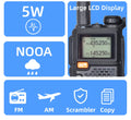 Quansheng UV-5R Plus Dual Band Walkie Talkie – Long Range VHF/UHF Two-Way Radio with NOAA & FM - Dicrodelights