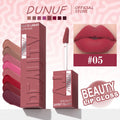 8-Color Matte Velvet Lip Gloss – Waterproof Plumping Lipstick, Smooth Easy-Apply Square Tube