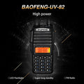 Baofeng UV-82 Walkie Talkie Dual Band 5W/8W FM Radio 10km Range, Outdoor Use - Dicrodelights
