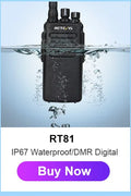 Retevis RT86 10W Walkie Talkie Professional Two Way Radio Long Range Walkie Talkie UHF Communication radio for Outdoor Business