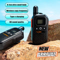 Mini walkie talkie Small and light 400-480MHz 16 channel headset Optional for restaurants, hotels and other service industries