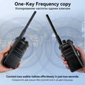 Retevis RT86 10W Walkie Talkie Professional Two Way Radio Long Range Walkie Talkie UHF Communication radio for Outdoor Business