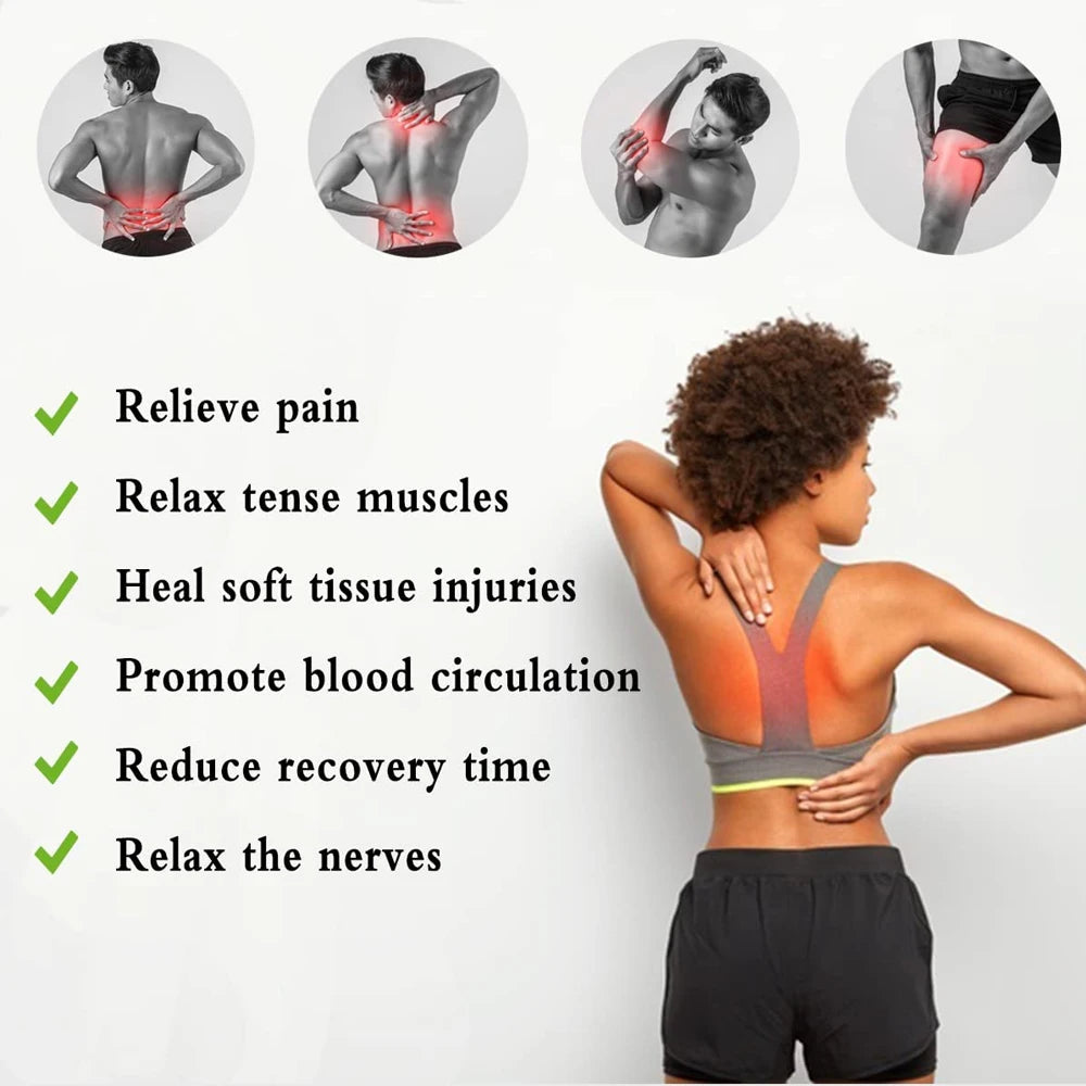 1 PCS Wooden Massage Roller, Instantly Self Massage Waist, Thigh, Legs, Hands, Full Body Roller Tool Massager DIY Maderotherapy