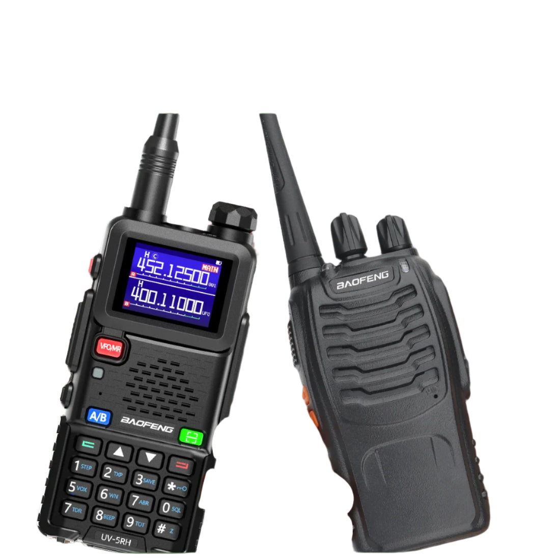 Baofeng UV-5RH 10W Walkie Talkie Long Range Ham Radio Type-C Charging Air Band Two-Way Wireless Transceiver - Dicrodelights