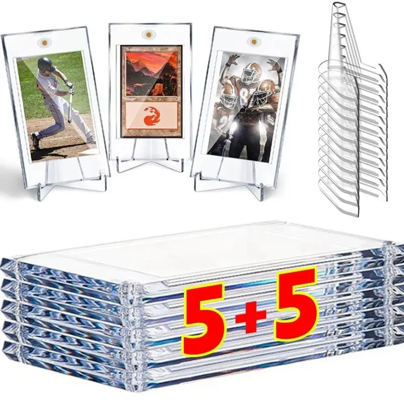 Acrylic Trading Card Display Holder for Collectors 35PT