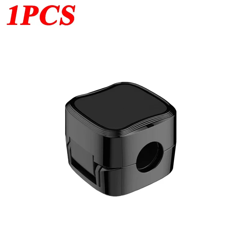 Magnetic Cable Clip Cable Holder,Adhesive Wire Keeper Cord Cable Organizer ,Usb Charging Line Winder For Office Desktop Home 1PCS Black