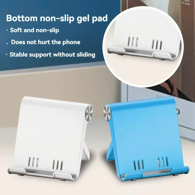 Adjustable Folding Desk Phone Stand for Hands Free Viewing