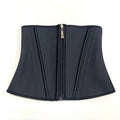Women Latex Waist Trainer Shapewear 13 Bones Corset with Zipper and 3-Row Hook Tummy Control Body Shaper Slimming Cincher Belt
