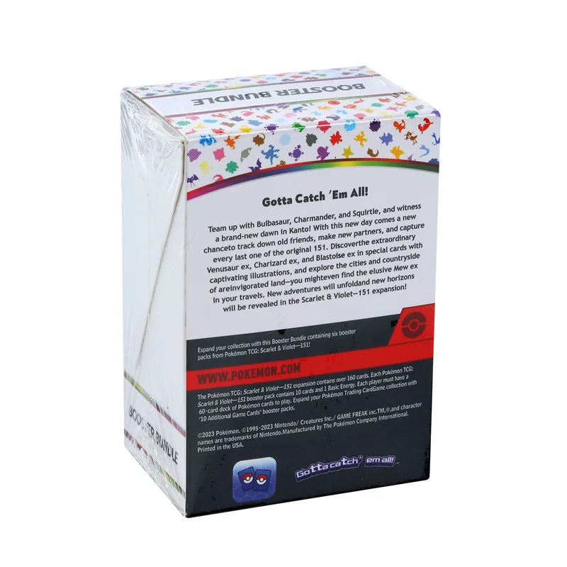 Pokemon Card v10 Booster bundle Destined Rivals Prismatic Evolutions Scarlet Violet 151 English Booster Transaction Cards Gifts 3box