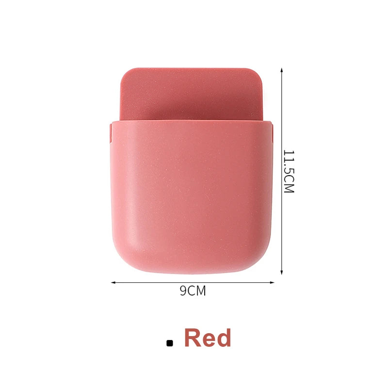 PVC Adhesive Remote Control Holder for Bedside Phone Storage Da