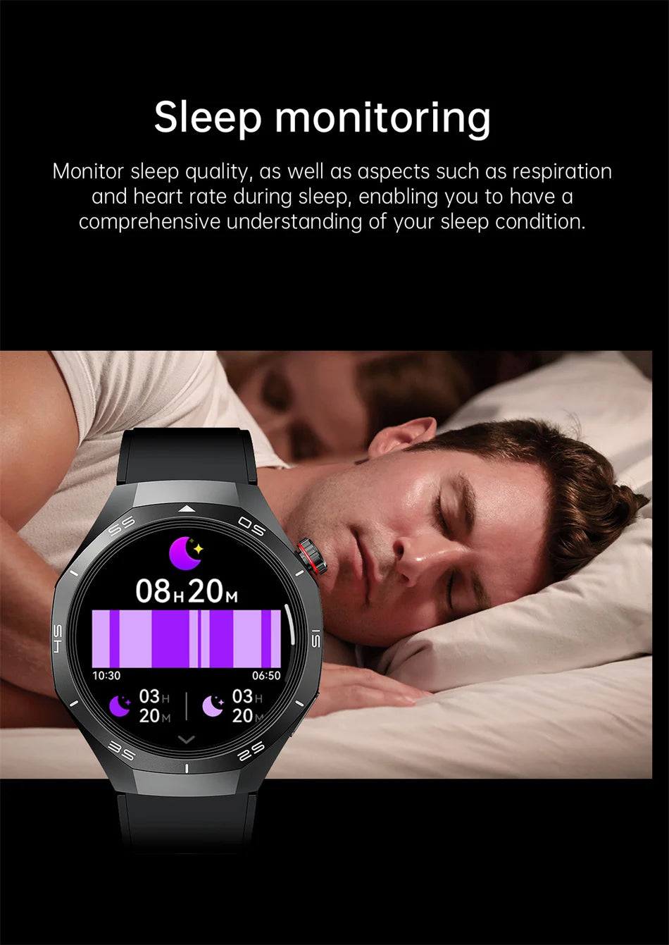 2025 New GT5 Pro GPS Track Smart Watch Men 360*360 AMOLED Screen NFC BT Call Waterproof Health Monitor Man Smartwatches IOS