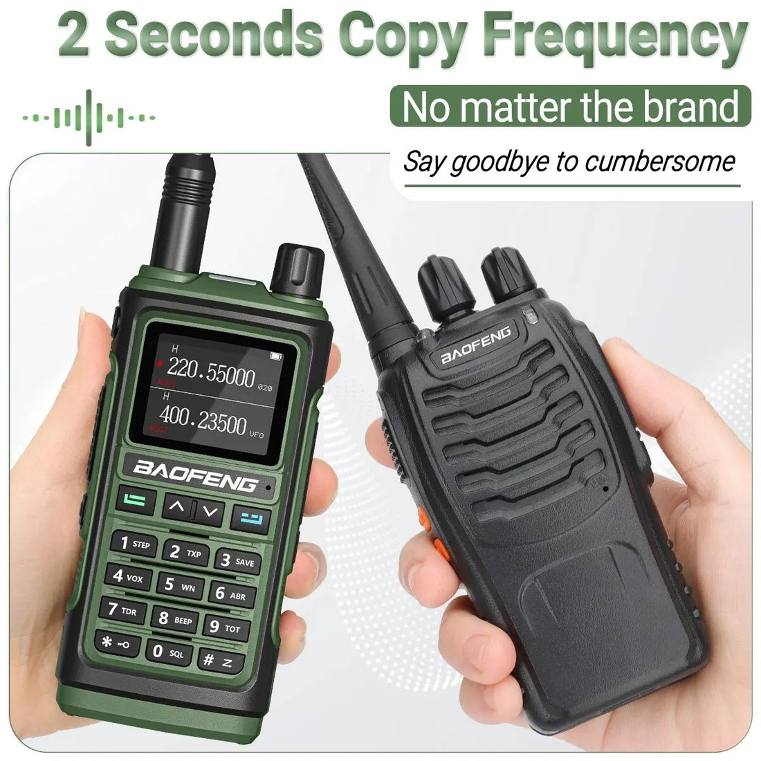 Baofeng UV 17 Pro Walkie Talkie Long Range 16KM Type-C Charging Waterproof - Dicrodelights
