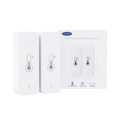 Tuya Smart Wireless Temperature Humidity Sensor Mini Bluetooth-Compatible APP Remote Control Thermometer Hygrometer 2PACK WiFi Version