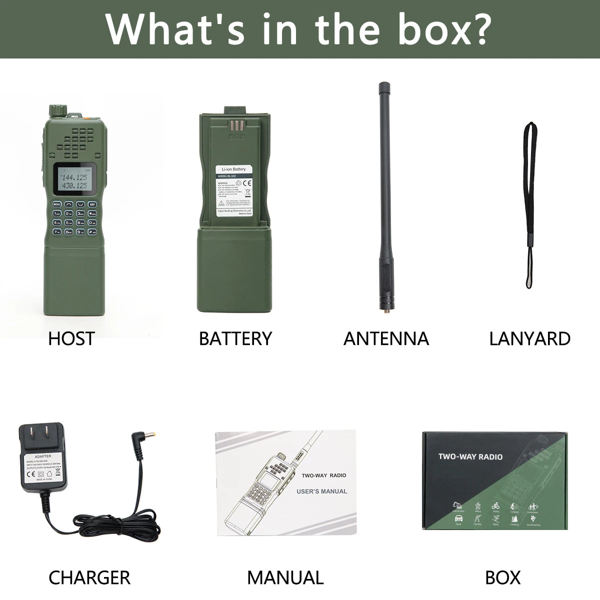 Baofeng AR 152 Tactical Ham Radio – Long Range, High Power Walkie Talkie (10km Range) - Dicrodelights