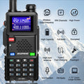 Baofeng UV-5RH 10W Walkie Talkie Long Range Ham Radio Type-C Charging Air Band Two-Way Wireless Transceiver - Dicrodelights