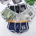 1/3/4 PCS Men's Underwear Boxer Shorts Sexy Panties Cotton Boxers Sports Comfort Man Underpants Shorts Homme U Convex Lingerie