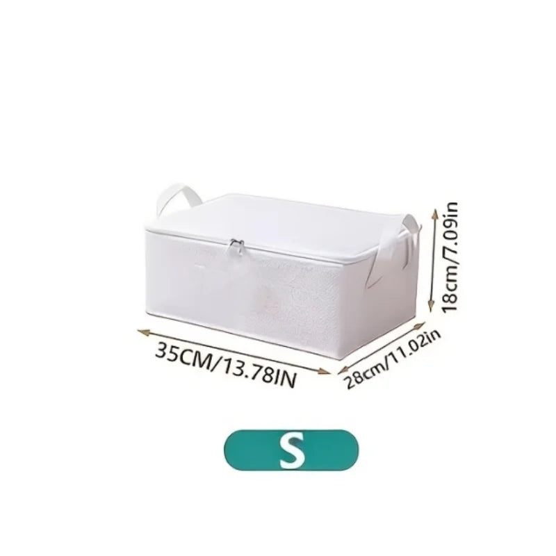 Foldable Fabric Under Bed Storage Box for Clothes and Bedding S 1pcs