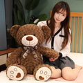 35/50/60CM Cute Classic Teddy Bear Plush Toys Kawaii Bow Tie Bear Plushie Pillow Stuffed Soft Dolls for Kids Girls Lover Gifts