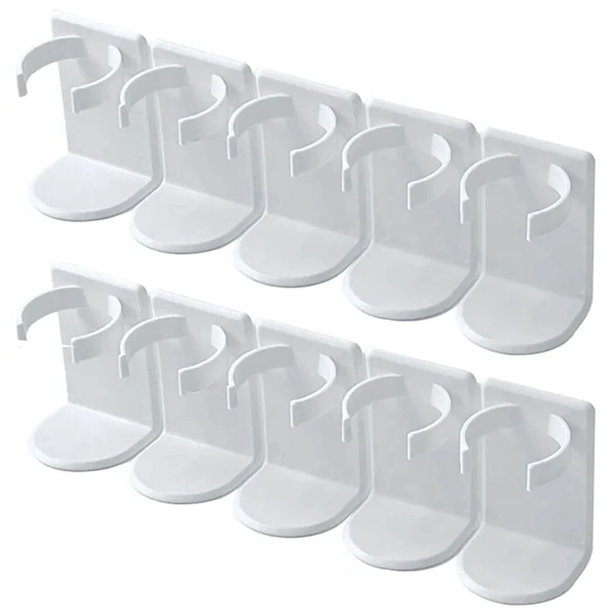 Adjustable Storage Rack Wall Mounted Spice Jar Holder Organizer Space-saving No Drilling Required For Household Kitchen Bathroom 2PCS