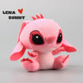 2025 10Pcs/Lot Cute Cartoon Lilo and Stitches Small Pendant Plush Toy,4 10CM Kawaii Plush Keychain Kids Best Chirstmas Gift Toys