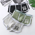 1/3/4 PCS Men's Underwear Boxer Shorts Sexy Panties Cotton Boxers Sports Comfort Man Underpants Shorts Homme U Convex Lingerie 3PD3205-1