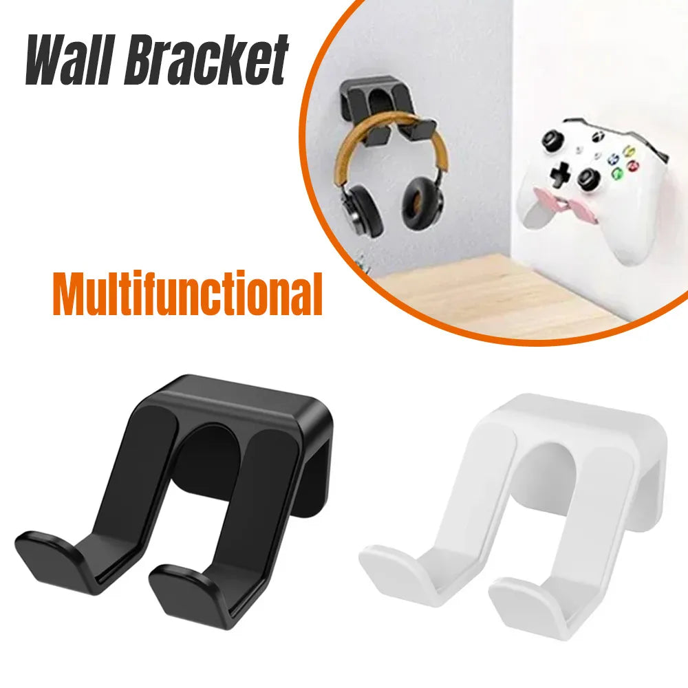 Wall Mounted Controller Holder for Headphones and Desk Setups