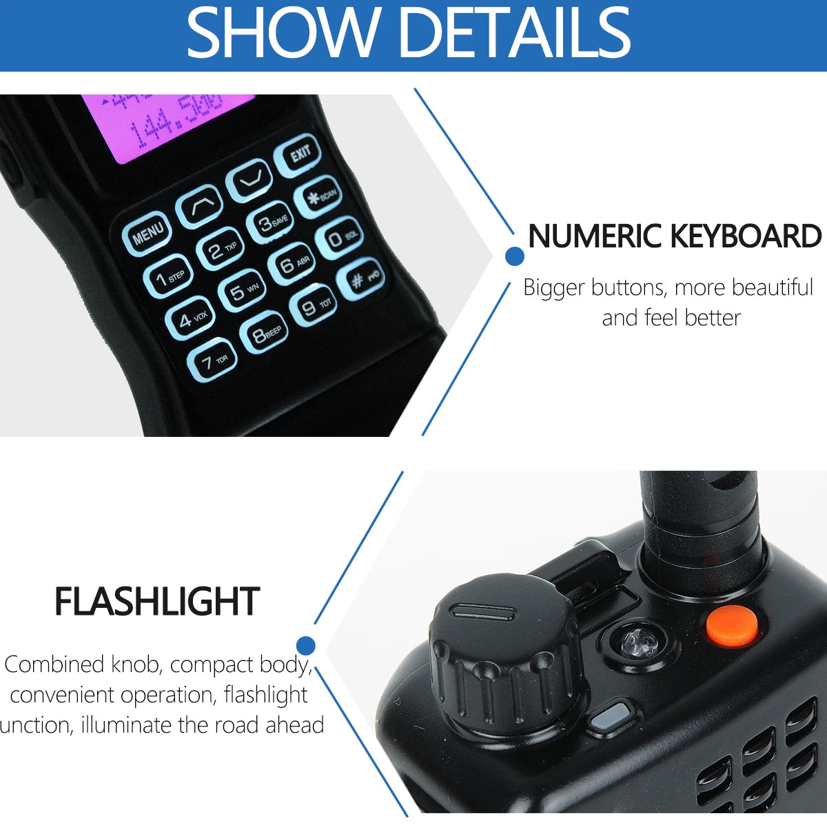 Baofeng AR 152 Tactical Ham Radio – Long Range, High Power Walkie Talkie (10km Range) - Dicrodelights