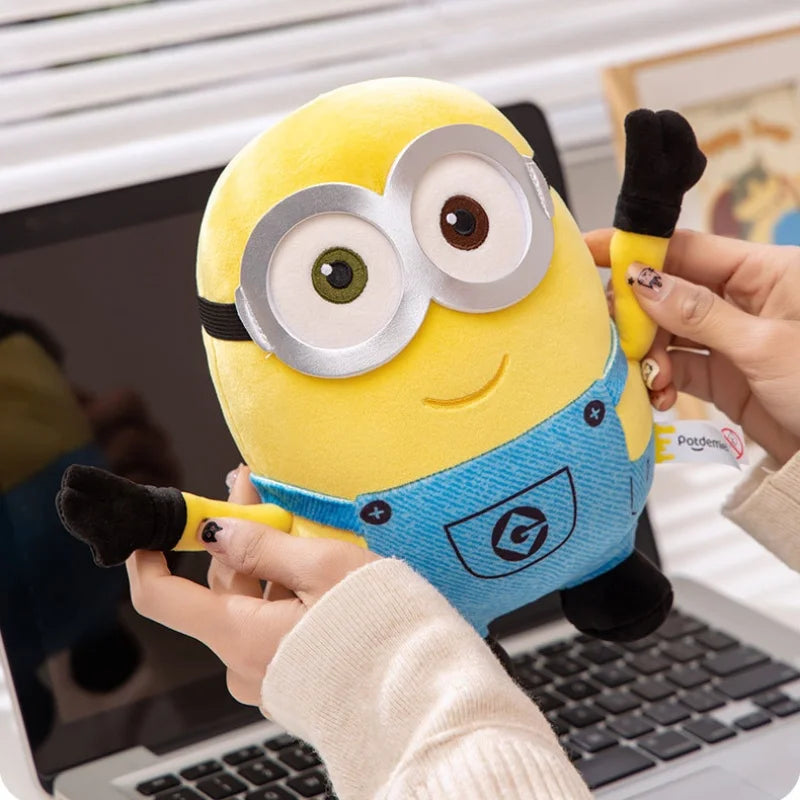 Genuine Minions Movie Characters Yellow Plush Toys Bob Stuart Soft Dolls Toys & Hobbies Christmas Birthday Gifts For Kids