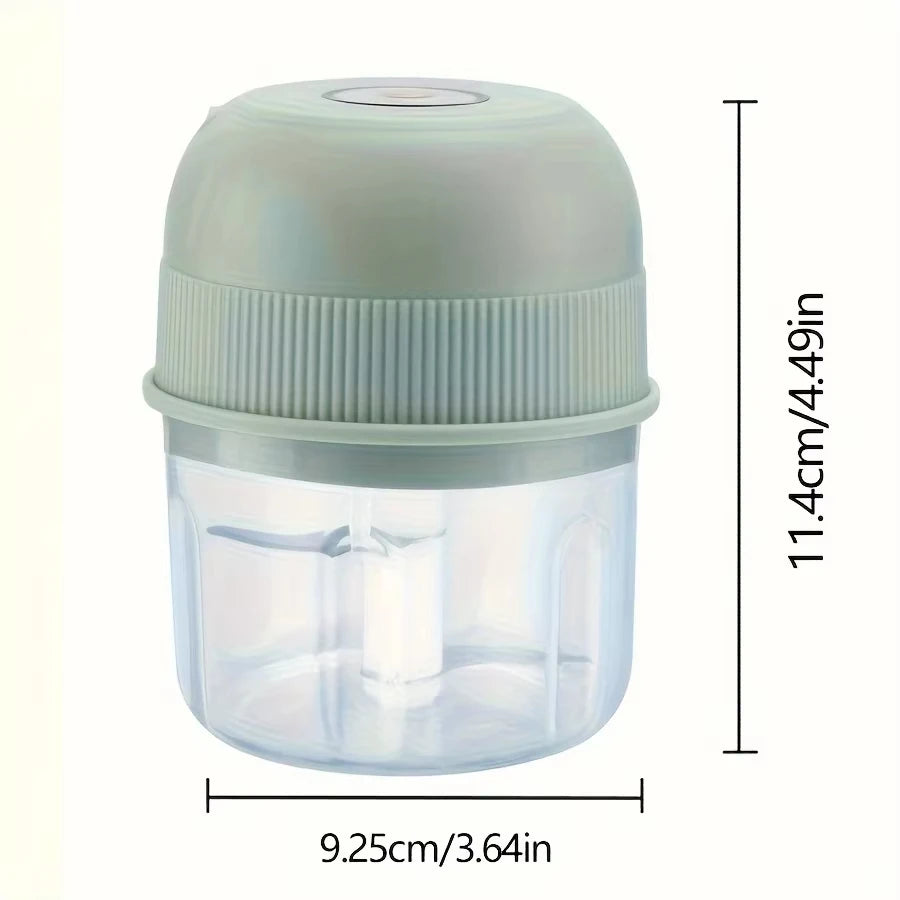 1 electric garlic grinder 260ml onion chopper 1 button start meat grinder kitchen food vegetable mixer