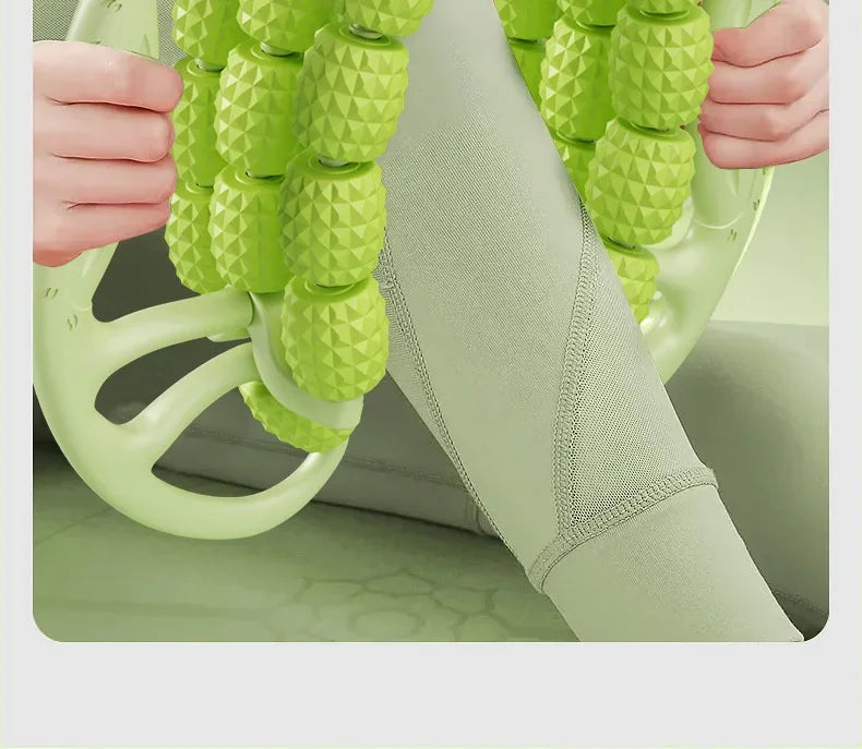 Newest 29/23 Wheel Annular Leg Clamp Massager Body Slimming Roller Massager Anti-cellulite Massage for Body Massager Relax