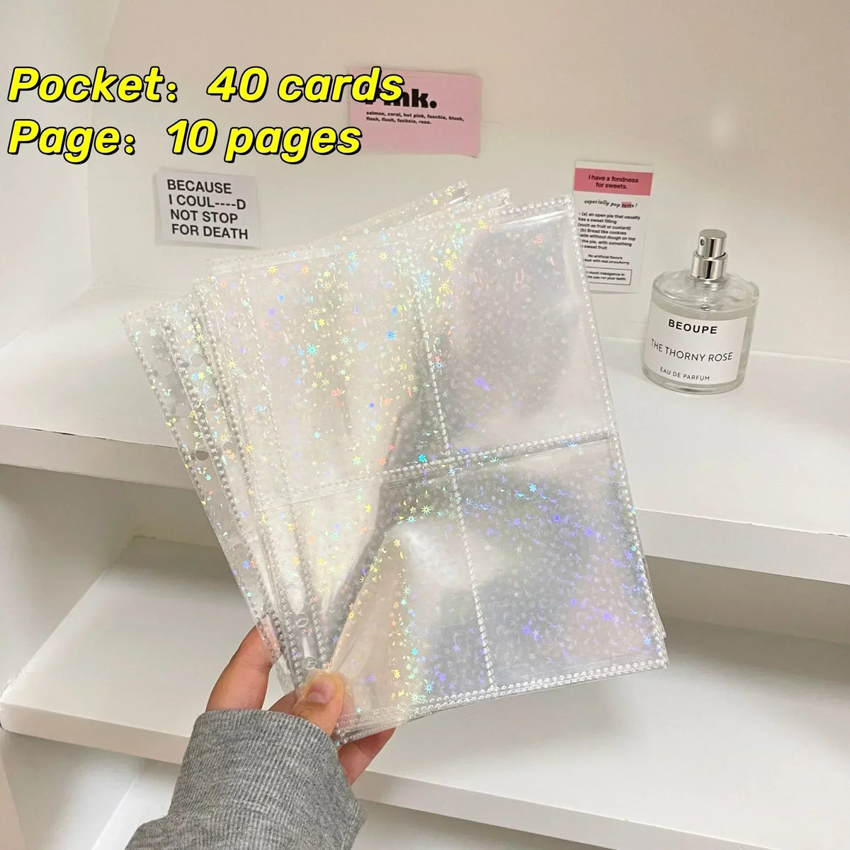 A5 Kpop Photocard Binder Cover and Pocket Page Options