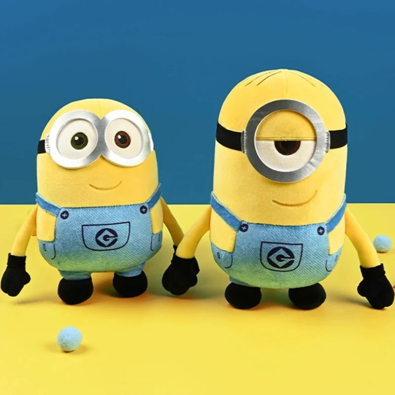 Genuine Minions Movie Characters Yellow Plush Toys Bob Stuart Soft Dolls Toys & Hobbies Christmas Birthday Gifts For Kids