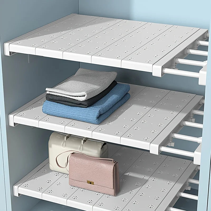Extendable Cupboard Shelf for Organised Kitchen Storage