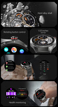 2025 New GT5 Pro GPS Track Smart Watch Men 360*360 AMOLED Screen NFC BT Call Waterproof Health Monitor Man Smartwatches IOS