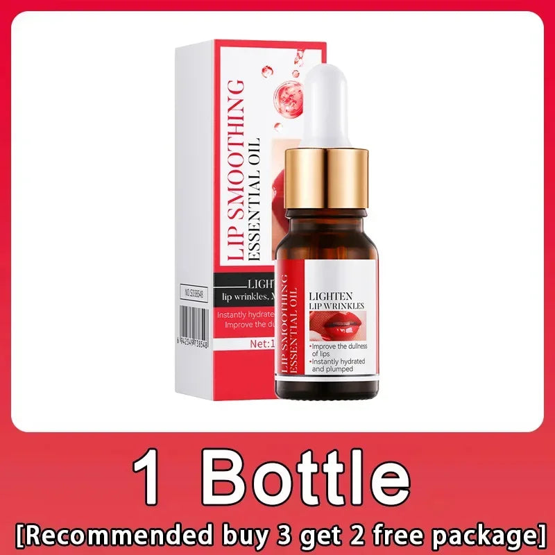 Lip Booster Plumping Serum Oil Hyaluronic Acid Moisturising Sexy Plumping Enhancer Stimulant Free Brightening Lightening Lines 1 Bottle