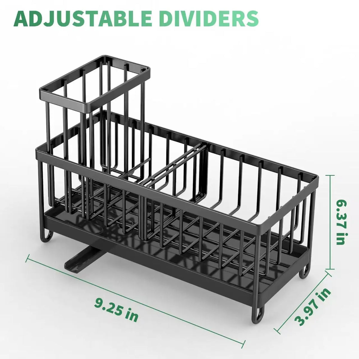 Kitchen storage shelf, self-drainage dishcloth rack, drainage rack, no drilling, household seasoning rack, faucet, sink rack, co