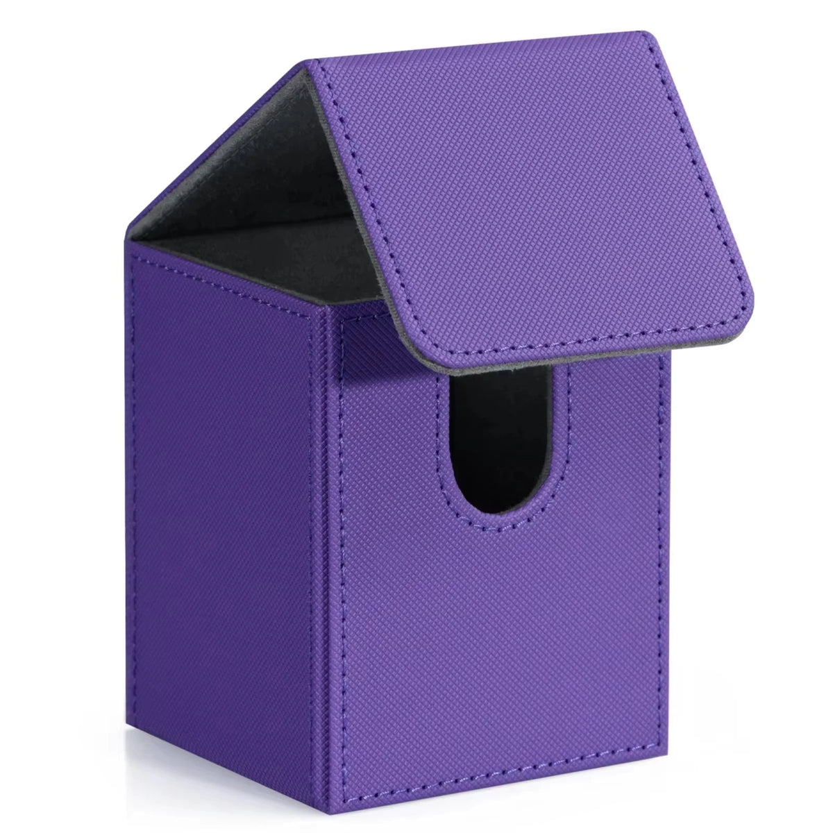 Trading Card Deck Box with Magnetic Flap and Colour Options Purple 1