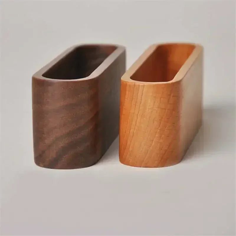 Wooden Business Card Holder for Desks and Reception Areas